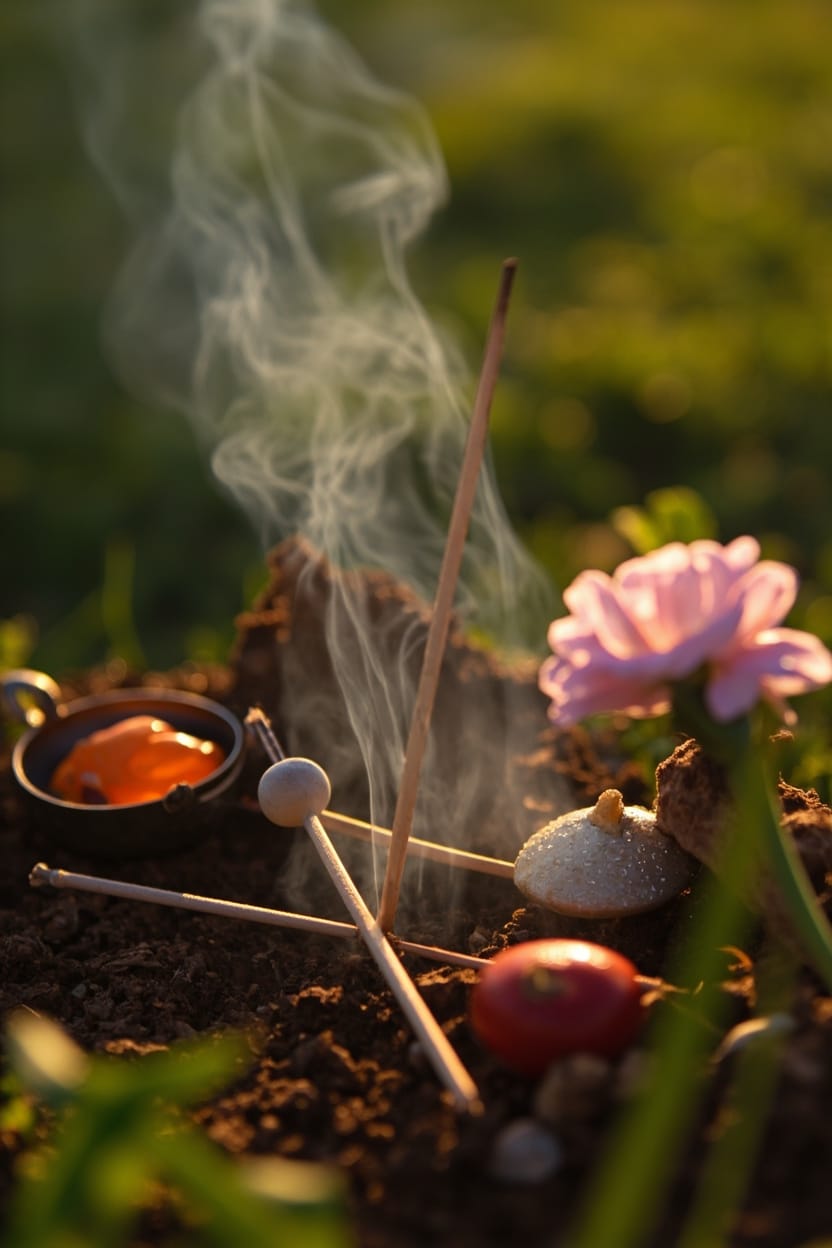 微縮的祈禱小模型